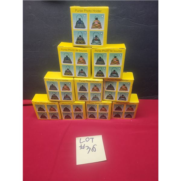 Purse Photo Holder Lot 5