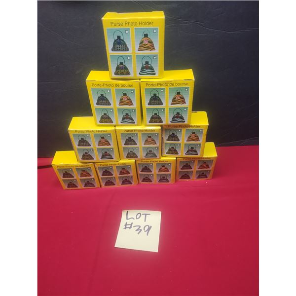 Purse Photo Holder Lot 8