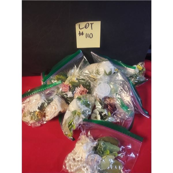 Handmade Floral Fashion Accessories Lot 1