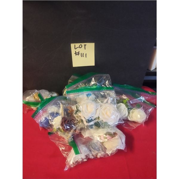 Handmade Floral Fashion Accessories Lot 2