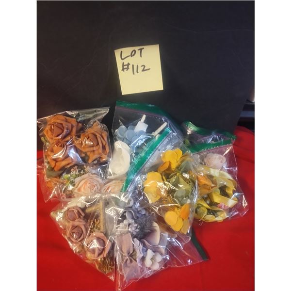 Handmade Floral Fashion Accessories Lot 3