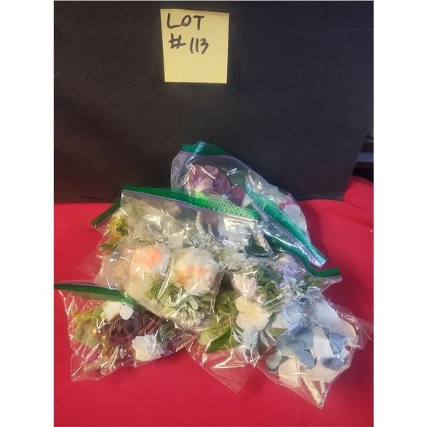 Handmade Floral Fashion Accessories Lot 4