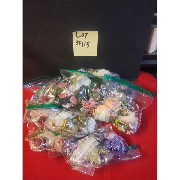 Handmade Floral Fashion Accessories Lot 6