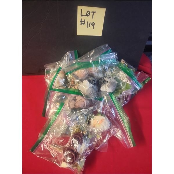 Handmade Floral Fashion Accessories Lot 10