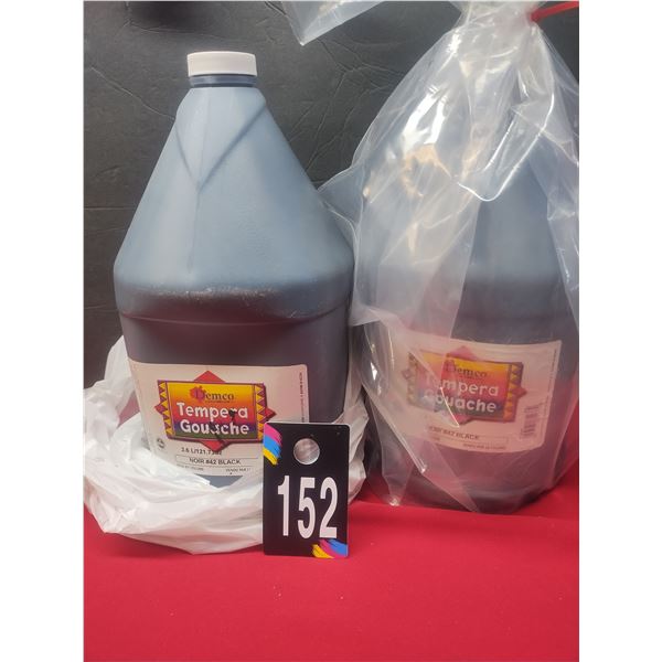 Demco Black Paint Jugs