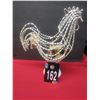 Image 1 : Metal Caged Rooster Decor