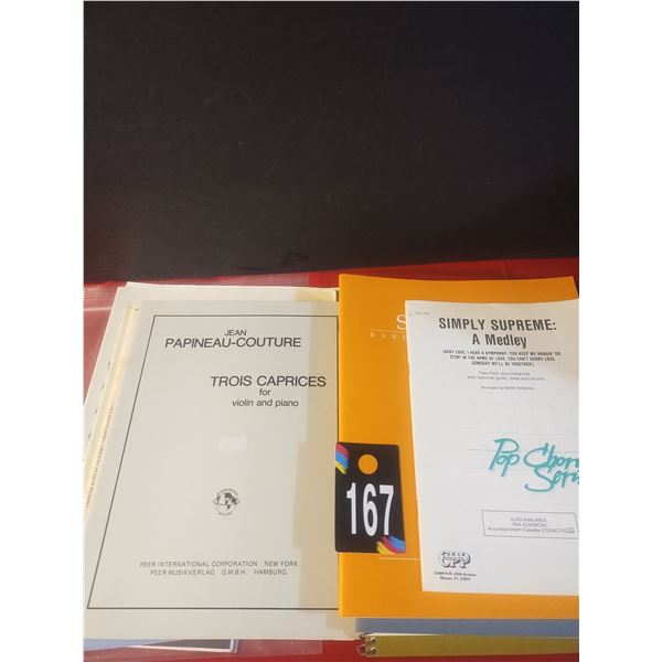 Large Lot Of Sheet Music