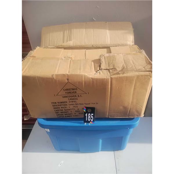 Ceramic Stones With Herb "Fennel" Engraved Lot 5