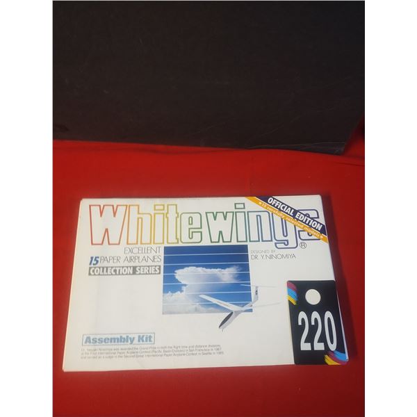 White Wings Pro Paper Airplane Kit