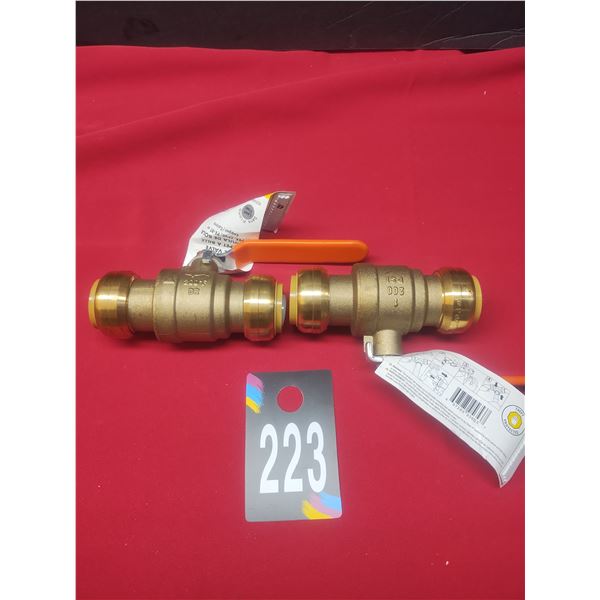 Sharkbite Ball Valve Lot 1