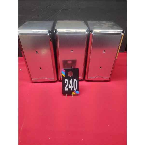 Metal Napkin Holder Lot 1