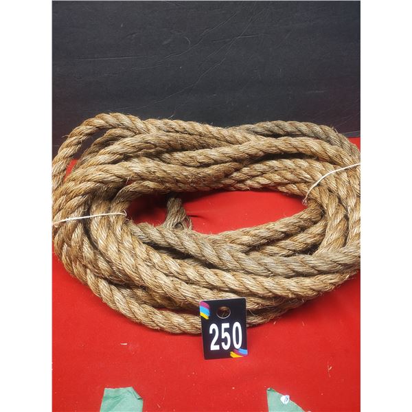 Coil Of Thick Rope