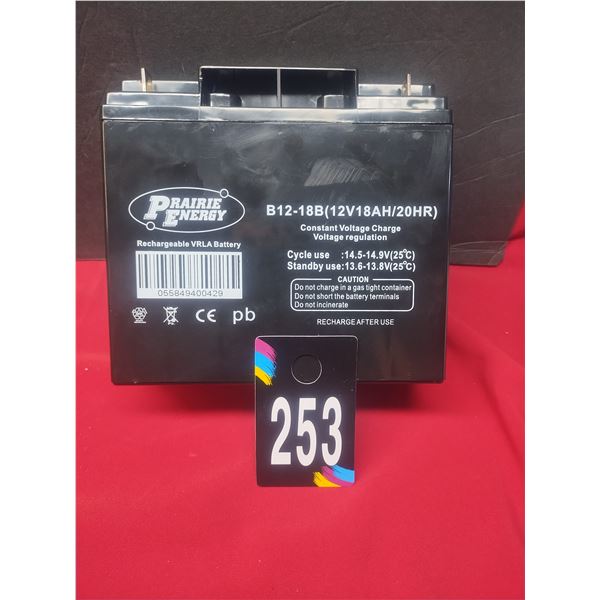 Prairie Energy E-Bike Battery Lot 2