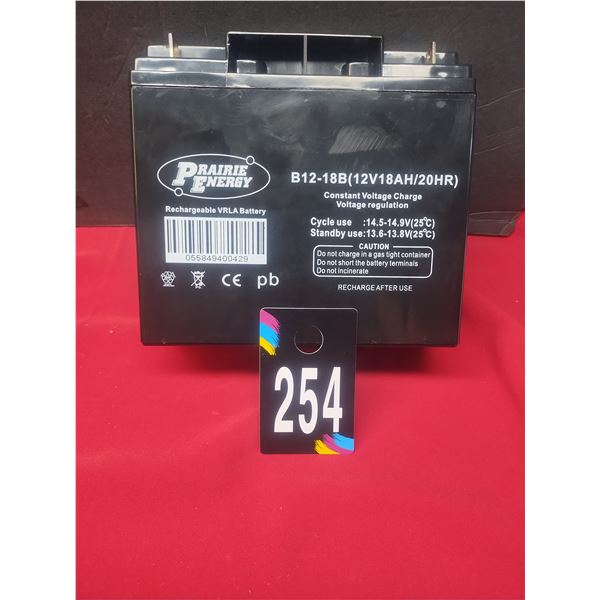 Prairie Energy E-Bike Battery Lot 3