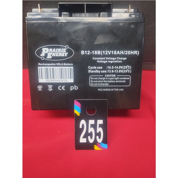 Prairie Energy E-Bike Battery Lot 4