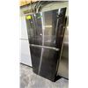 Image 1 : SAMSUNG BLACK 28.5" WIDE SWING DOOR FRIDGE WITH TOP FREEZER