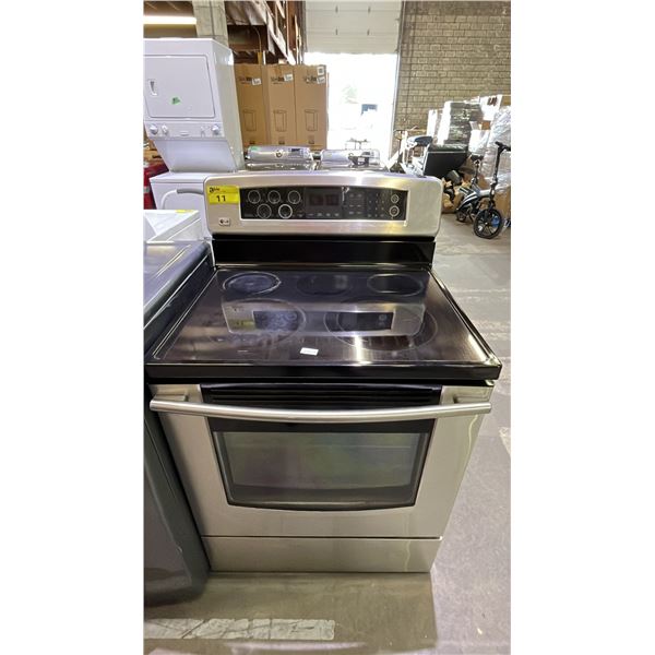 LG 5 BURNER FLAT TOP RANGE WITH CONVECTION OVEN