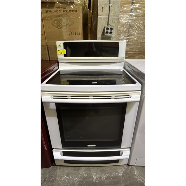 ELECTROLUX 5-BURNER FLAT TOP RANGE WITH CONVENTION OVEN