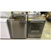 Image 1 : SAMSUNG WASHER & DRYER SET: WASHER IS TOP LOAD