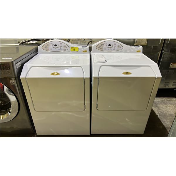MAYTAGE NEPTUNE FRONT LOAD WASHER & DRYER SET