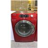 Image 2 : SAMSUNG RED FRONT LOAD WASHER & DRYER SET