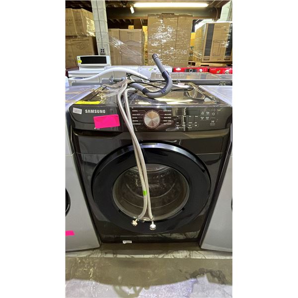 SAMSUNG BLACK FRONT LOAD WASHING MACHINE