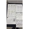 Image 2 : FILE FOLDER OF VINTAGE WARNERS ANIMATION SAMPLE STORY BOARDS & CHARACTER STUDIES