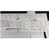 Image 4 : FILE FOLDER OF VINTAGE WARNERS ANIMATION SAMPLE STORY BOARDS & CHARACTER STUDIES