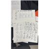 Image 5 : FILE FOLDER OF VINTAGE WARNERS ANIMATION SAMPLE STORY BOARDS & CHARACTER STUDIES