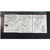 Image 5 : (3) ORIGINAL SIGNED DRAWINGS & (3) ORIGINAL MATTED PAINTING OF TMNT CHARACTERS BY NORM DREW