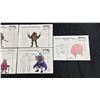Image 3 : (5) VINTAGE "TEENAGE MUTANT NINJA TURTLES" CHARACTER STUDIES
