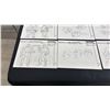 Image 12 : FOLDER OF ASSORTED VINTAGE "TEENAGE MUTANT NINJA TURTLES" CHARACTER MODEL STUDIES