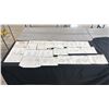 Image 1 : FOLDER OF ASSORTED VINTAGE "TEENAGE MUTANT NINJA TURTLES" CHARACTER MODEL STUDIES