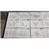 Image 2 : COLLECTION OF VINTAGE "TEENAGE MUTANT NINJA TURTLES" CHARACTER MODEL STUDIES