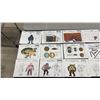 Image 8 : ASSORTED VINTAGE "TEENAGE MUTANT NINJA TURTLES" CHARACTER MODEL STUDIES, PROP MODEL STUDIES