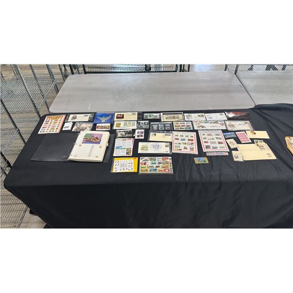 BOX OF ASSORTED STAMPS