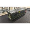 Image 2 : VINTAGE 28" WIDE METAL AMMUNITION BOX