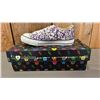 Image 1 : *NEW IN BOX* DISNEY "IT'S MICKEY!" PURPLE SIZE 37 CANVAS SHOES