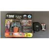 Image 1 : BUSHNELL EXPLORER 12X50MM HIGH POWERED BINOCULARS & CALLAWAY 350TL RANGEFINDER IN CASE
