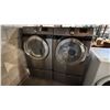 Image 1 : SAMSUNG STEAM FRONT LOAD WASHER & DRYER SET ON PEDESTAL BASES