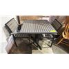 Image 1 : 3-PC PATIO TABLE SET WITH 2 CHAIRS 32" X 32" X 29.5"
