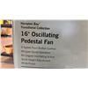 Image 2 : HAMPTON BAY 16" OSCILLATING PEDESTAL FAN