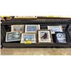 Image 1 : SHELF OF ASSORTED FRAMED ORIGINAL PAINTINGS & PRINTS