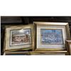 Image 4 : SHELF OF ASSORTED FRAMED ORIGINAL PAINTINGS & PRINTS