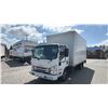Image 2 : 2018 ISUZU NPR HD, 2DR BOX TRUCK, WHITE, VIN JALC4W161J7010535,