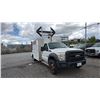 Image 1 : 2011 FORD F550 SUPER DUTY, 2DR PICKUP, WHITE, VIN 1FDUF5GT6BEB01493,