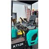 Image 6 : *NEW* CFG INDUSTRIAL KT12R MINI EXCAVATOR WITH KEY & REPAIR TOOL BOX - 810KG LOAD CAPACITY