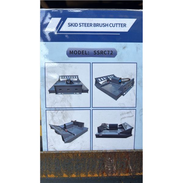 *NEW* MOWER KING SSRC SKID STEER BRUSH CUTTER ATTACHMENT