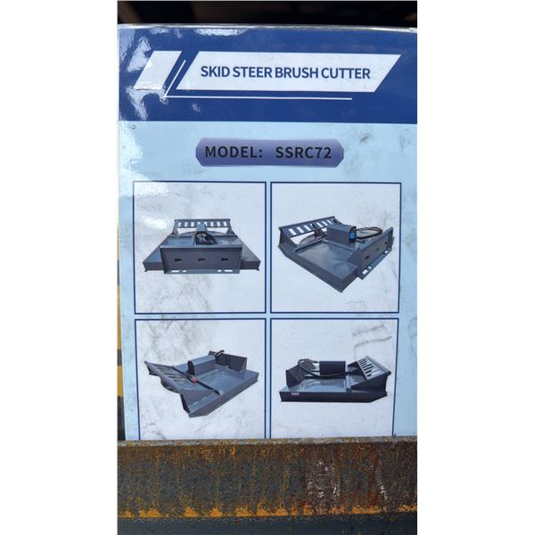 *NEW* MOWER KING SSRC SKID STEER BRUSH CUTTER ATTACHMENT