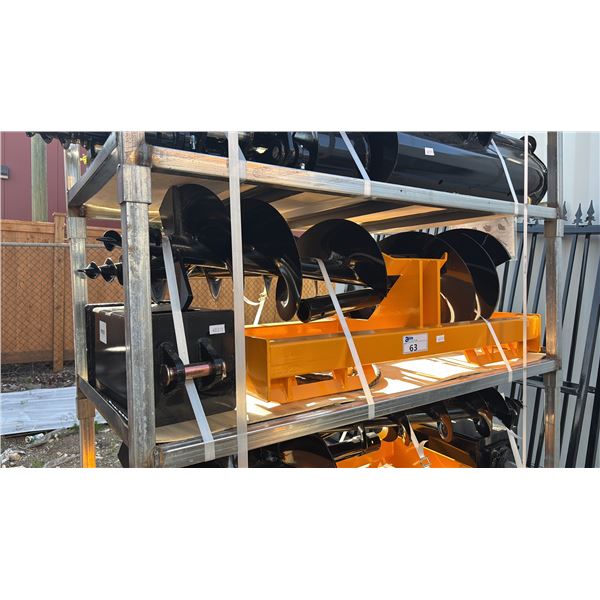*NEW* GIYI SKID STEER AUGER ATTACHMENT